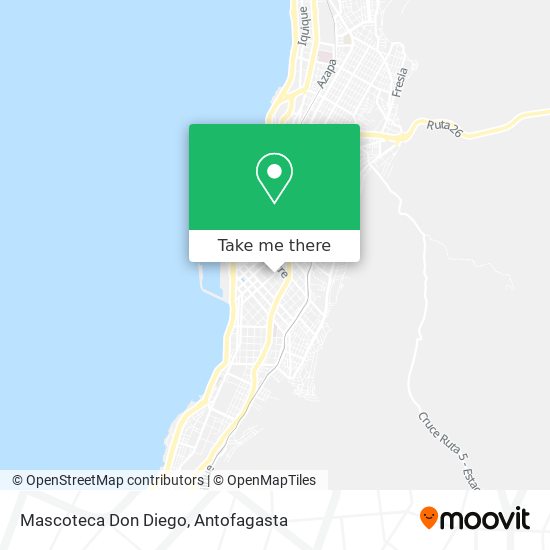 Mascoteca Don Diego map