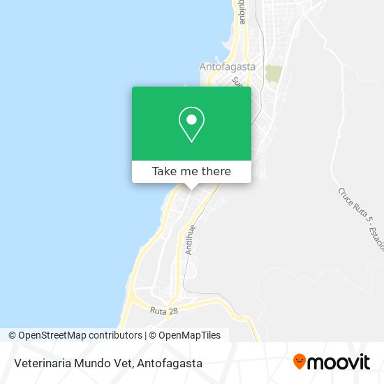 Veterinaria Mundo Vet map