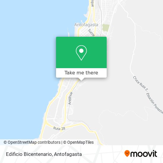 Mapa de Edificio Bicentenario