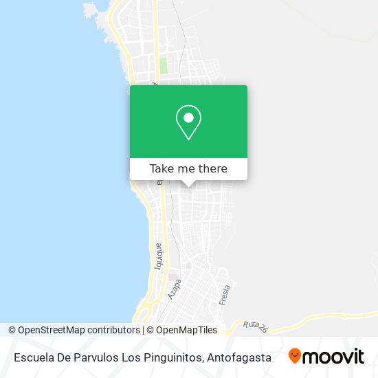 Escuela De Parvulos Los Pinguinitos map