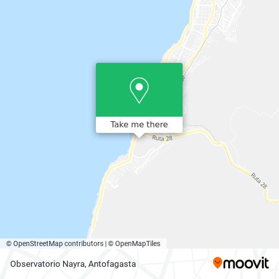 Observatorio Nayra map