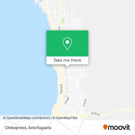 Mapa de Chilexpress