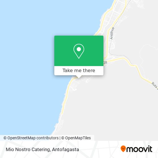 Mio Nostro Catering map