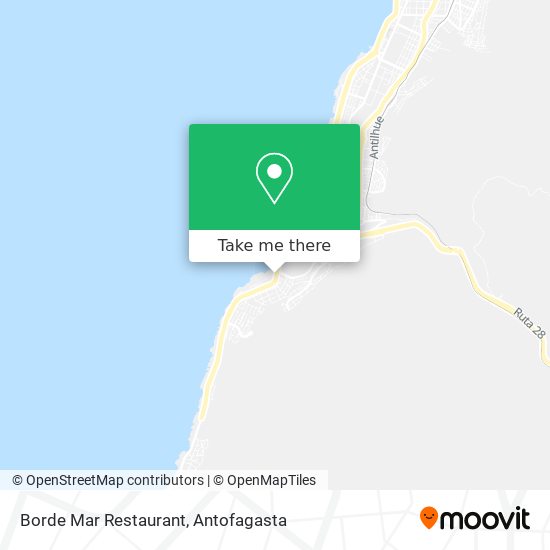 Borde Mar Restaurant map