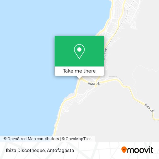 Ibiza Discotheque map