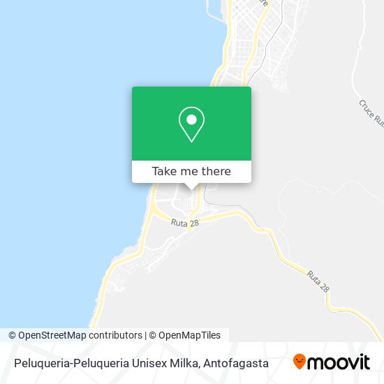 Peluqueria-Peluqueria Unisex Milka map