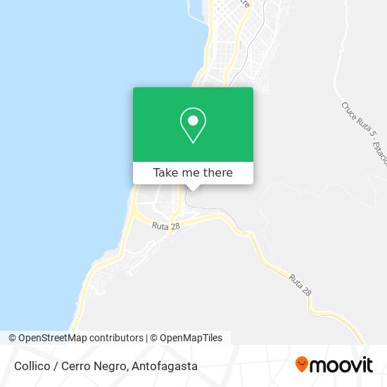 Mapa de Collico / Cerro Negro