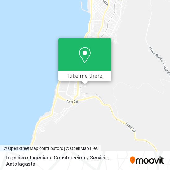 Mapa de Ingeniero-Ingenieria Construccion y Servicio