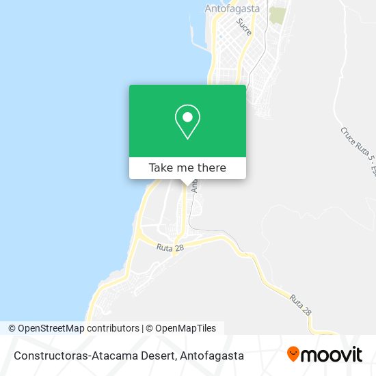 Constructoras-Atacama Desert map
