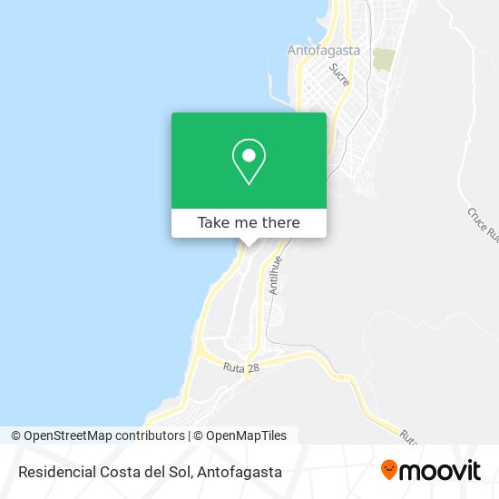 Residencial Costa del Sol map