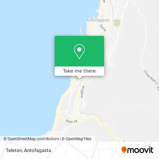 Mapa de Teletón