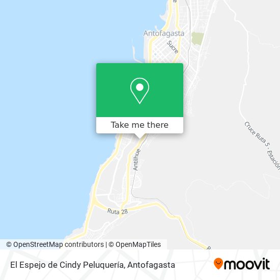 El Espejo de Cindy Peluquería map