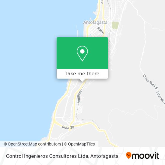 Control Ingenieros Consultores Ltda map