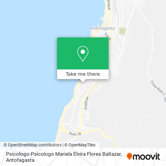 Psicologo-Psicologo Mariela Elvira Flores Baltazar map