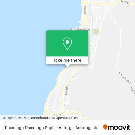 Psicologo-Psicologo Sophie Astorga map