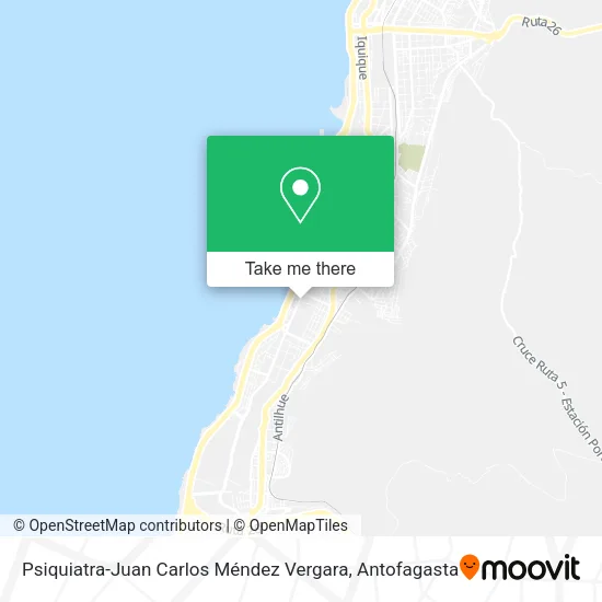 Psiquiatra-Juan Carlos Méndez Vergara map