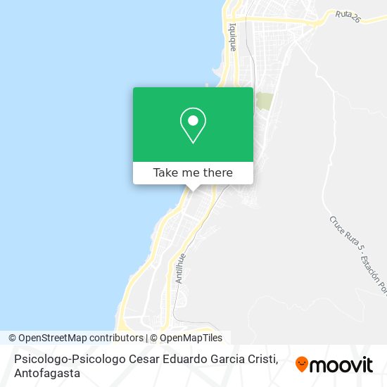 Psicologo-Psicologo Cesar Eduardo Garcia Cristi map