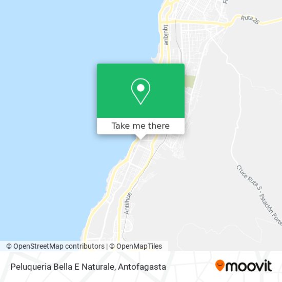 Peluqueria Bella E Naturale map