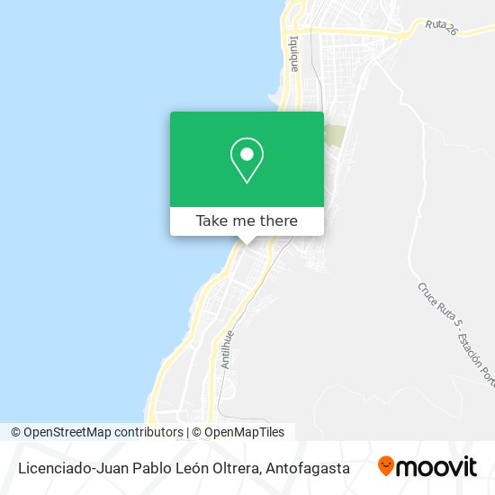 Licenciado-Juan Pablo León Oltrera map