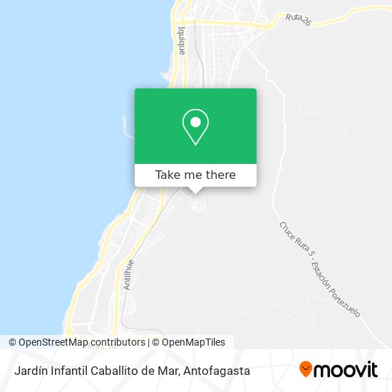 Jardín Infantil Caballito de Mar map