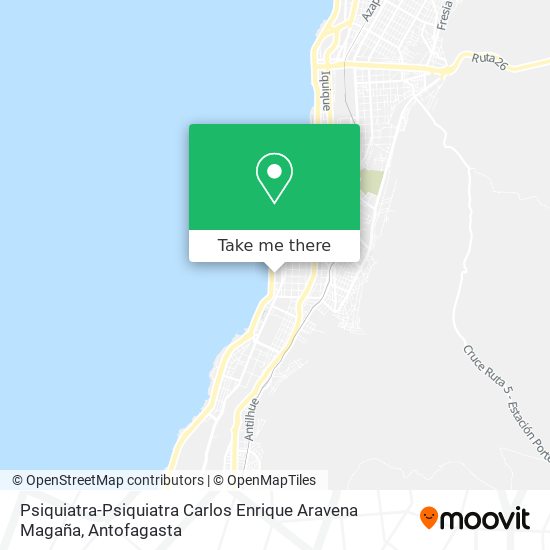 Psiquiatra-Psiquiatra Carlos Enrique Aravena Magaña map