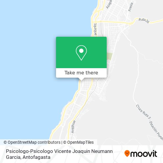 Psicologo-Psicologo Vicente Joaquin Neumann Garcia map