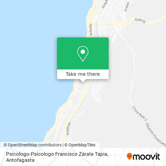 Psicologo-Psicologo Francisco Zárate Tapia map