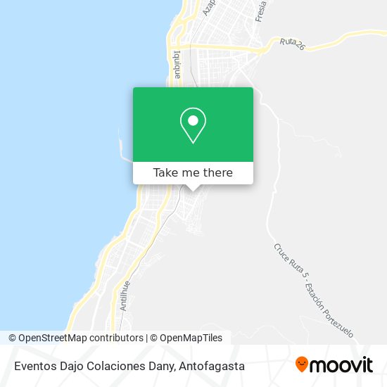 Eventos Dajo Colaciones Dany map