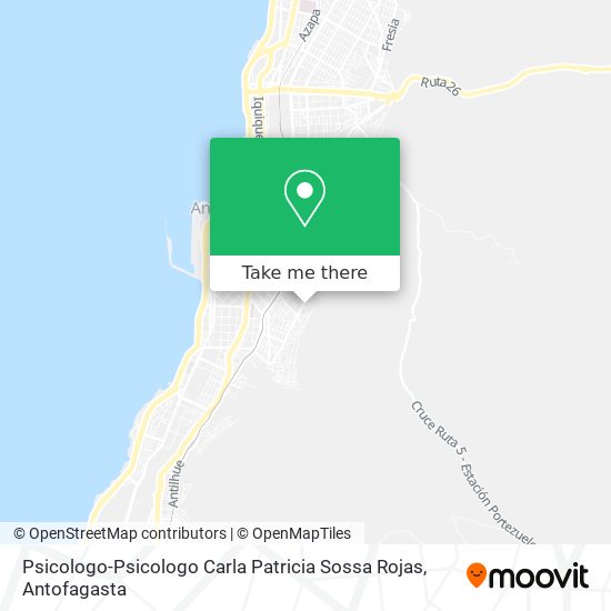 Psicologo-Psicologo Carla Patricia Sossa Rojas map