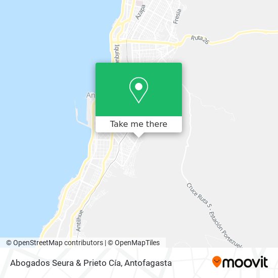 Mapa de Abogados Seura & Prieto Cía