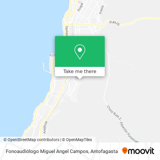 Fonoaudiólogo Miguel Angel Campos map