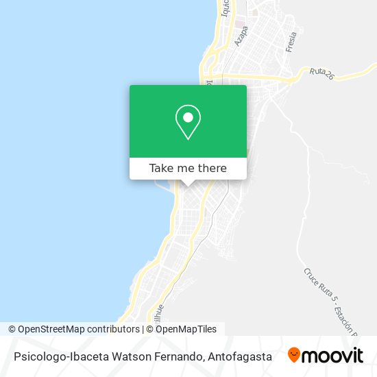 Mapa de Psicologo-Ibaceta Watson Fernando