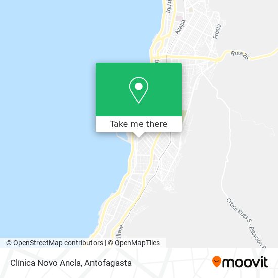 Clínica Novo Ancla map