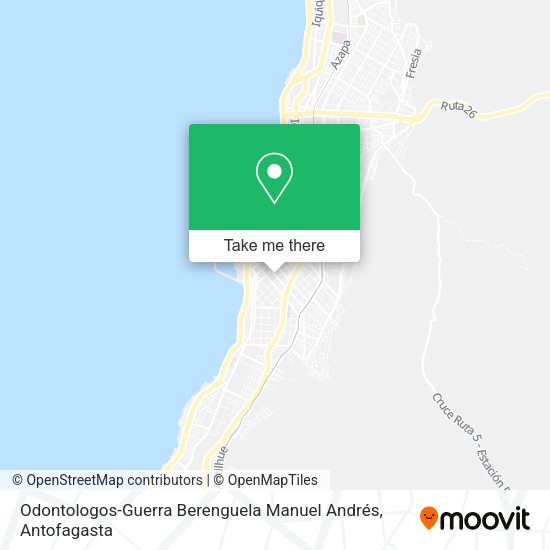 Odontologos-Guerra Berenguela Manuel Andrés map