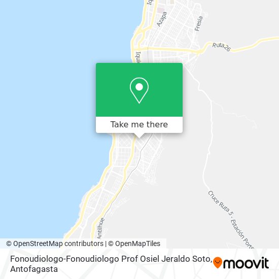 Fonoudiologo-Fonoudiologo Prof Osiel Jeraldo Soto map
