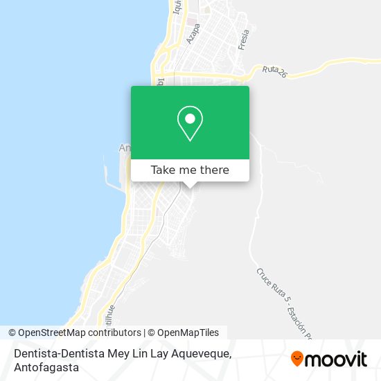 Mapa de Dentista-Dentista Mey Lin Lay Aqueveque