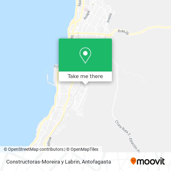 Constructoras-Moreira y Labrin map