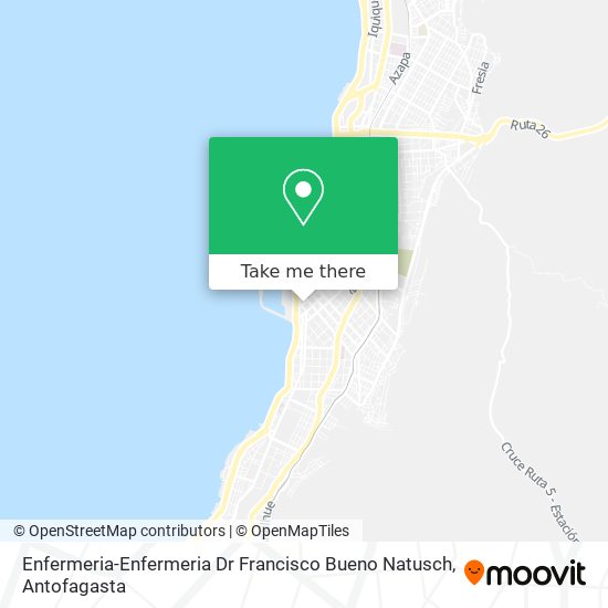 Enfermeria-Enfermeria Dr Francisco Bueno Natusch map