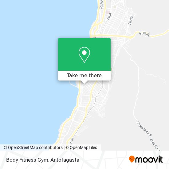 Body Fitness Gym map