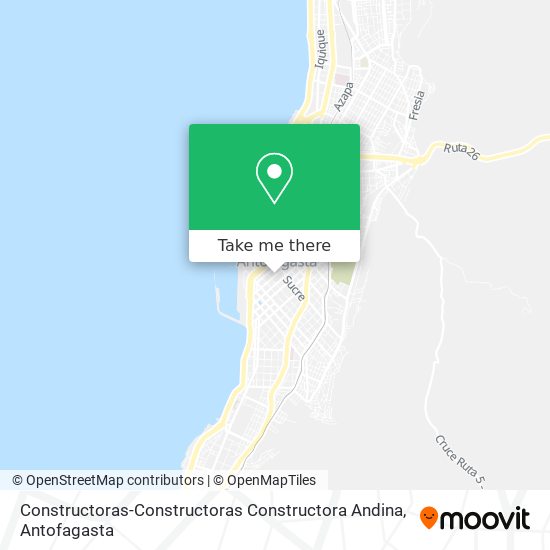 Mapa de Constructoras-Constructoras Constructora Andina
