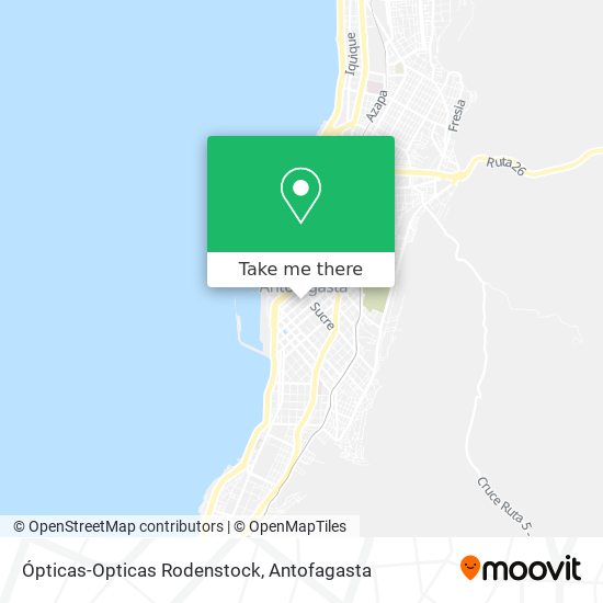 Mapa de Ópticas-Opticas Rodenstock