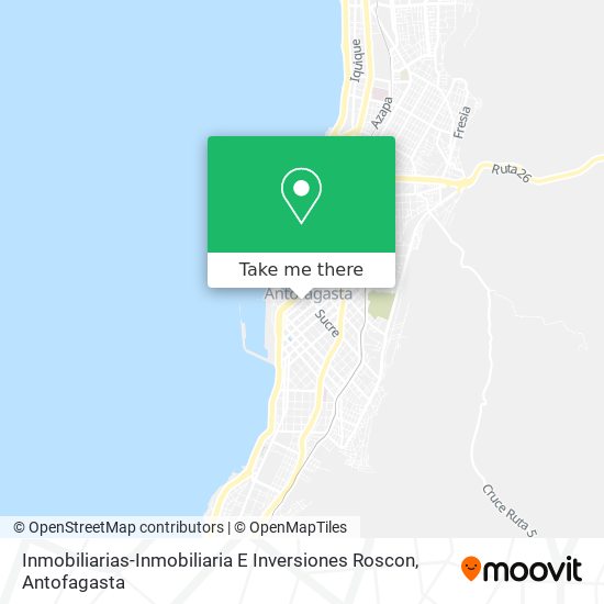 Inmobiliarias-Inmobiliaria E Inversiones Roscon map