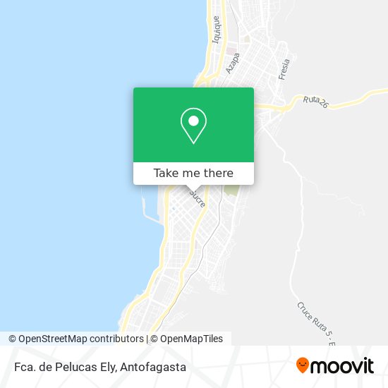Fca. de Pelucas Ely map