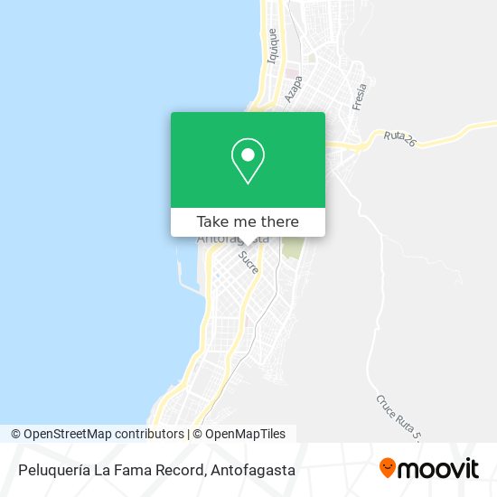 Peluquería La Fama Record map