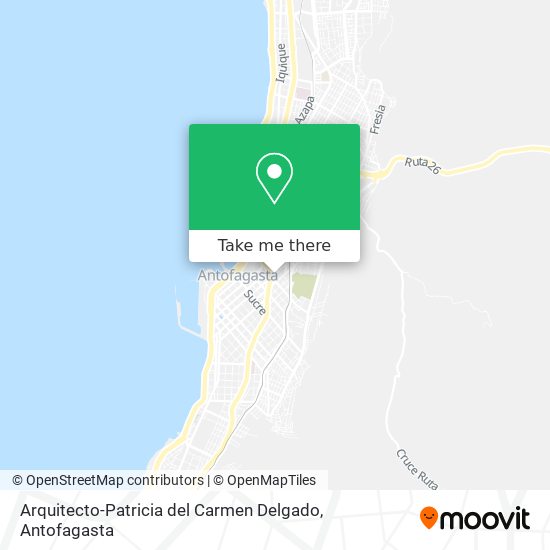 Arquitecto-Patricia del Carmen Delgado map