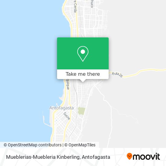 Mueblerias-Muebleria Kinberling map