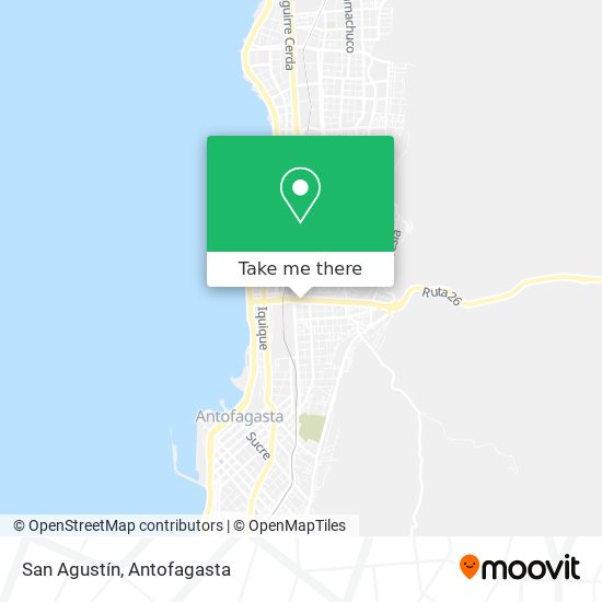 Mapa de San Agustín