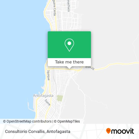 Consultorio Corvallis map