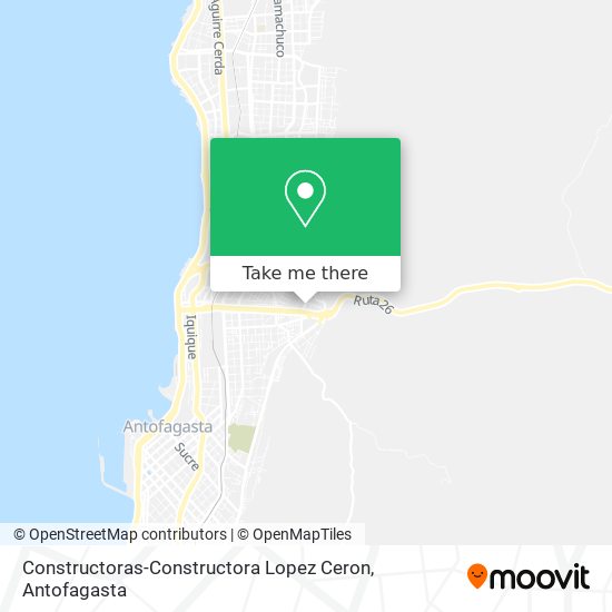 Constructoras-Constructora Lopez Ceron map