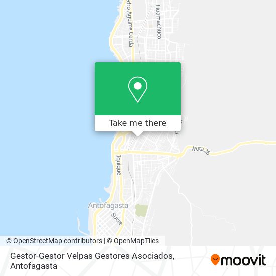 Gestor-Gestor Velpas Gestores Asociados map
